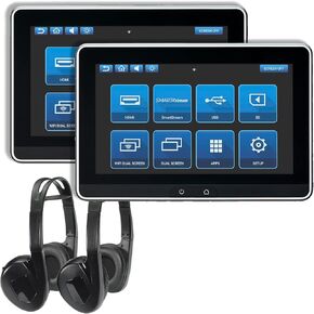 voxx audiovoxx amavxsb10uhd2 dual 10.1 "نظام الترفيه الخلفي مع مشغل DVD