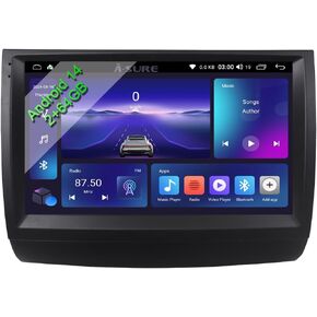 ASURE 9 inch Car Stereo Radio GPS Navigation Unit for Toyota Prius 2004-2009,4 Core 2G+64G Android System 1280x800 HD Touchscreen Multimedia Video Player with Wireless Carplay Android Auto