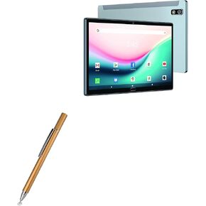 BoxWave Stylus Pen Compatible with MEIZE Tablet Android 11 K118 (10.1 in) - FineTouch Capacitive Stylus, Super Precise Stylus Pen - Champagne Gold