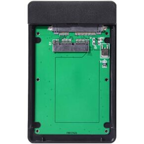 JSER USB 3.1 Type-C USB-C to 1.8 Inch Micro SATA 16pin 7+9 SSD for External Hard Disk Enclosure 5Gbps