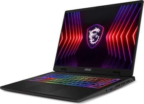 MSI Sword 16 HX Gaming Laptop 16.0" 144Hz IPS WUXGA Display (Intel i7-14650HX, GeForce RTX 4060 8GB, 16GB DDR5, 1TB SSD, RGB KB, WiFi 6E, Webcam, Bluetooth 5.3, Win 11 Home) w/DKZ USB Port Expander in Kuwait