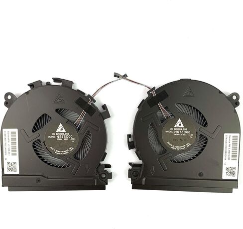 Best Parts CPU+استبدال مروحة تبريد GPU لسلسلة HP Specter X360 15-CH ، P/N: L17605-001 L17606-001 in Kuwait