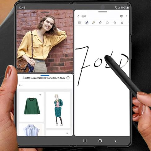 Galaxy Z Fold 5 Pen and Stylus مناسبة لـ Galaxy Z Fold 5 ، وأقلام القلم العالمية لشاشة تعمل باللمس بالسعة ، مثل Galaxy Z Fold 5 والهاتف الذكي الآخر والكمبيوتر اللوحي （Not Offical S Pen） in Saudi Arabia