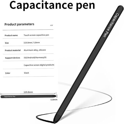 Galaxy Z Fold 5 Pen and Stylus مناسبة لـ Galaxy Z Fold 5 ، وأقلام القلم العالمية لشاشة تعمل باللمس بالسعة ، مثل Galaxy Z Fold 5 والهاتف الذكي الآخر والكمبيوتر اللوحي （Not Offical S Pen） in Saudi Arabia
