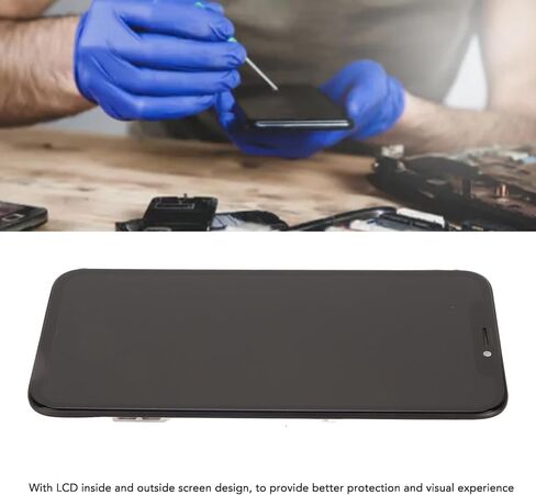 Phone LCD Display Digitizer Assembly, Thin Film Transistor HD Smartphone Screen Replacement, and Reliable, High Definition Display (for X Brighten TFT) in Saudi Arabia
