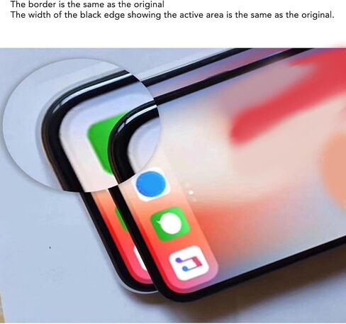 Phone LCD Display Digitizer Assembly, Thin Film Transistor HD Smartphone Screen Replacement, and Reliable, High Definition Display (for X Brighten TFT) in Saudi Arabia