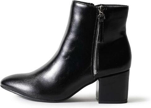 J. Adams Zuma Ankle Bootie – Closed Pointed Toe Low Block Heel Zip Up Boot in Kuwait