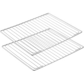 304 Stainless Steel SP0002651 Oven Rack Replacement Parts for Breville BOV800XL Toaster Oven Rack Breville B0V800XL Pro B0V845 BOV845BSS Oven Wire Rack Countertop Smart Oven Rack Accessories 2 Pcs