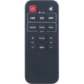 RMT-HSB318 Replace Soundbar Remote Controller Compatible with Insignia NS-HSB318 2.0 Sound Bar