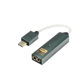 iFi Audio Go Link Max - Portable Headphone Amp/DAC Dongle USB-C to 3.5/4.4mm - Plug and Play Hi-res Audio with Dynamic Range Enhancement - PCM 384kHz/DSD256