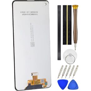 Complete Display Screen for Samsung Galaxy A21s SM-A217F SM-A217M SM-A217N LCD Touch Assembled Screen Replacment 6.5" Black with free toolkit
