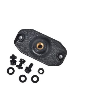 Adapter 1/4" Standard Screw Mount, Universal Mounting Bracket Holder for Midland Yaesu Cobra CB Radio Mounting Base Dashboard Sticker