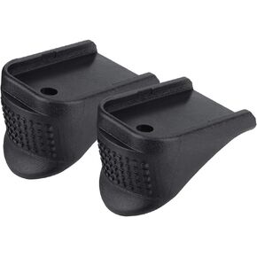 Grips, 2 Pieces Extension Fits Glock Gen 4&5 Model 26/27/33/39 Black