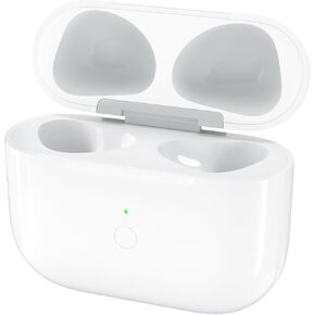 Wireless Charging Case Compatible with Air Pods 3, Compatible with AirPods 3rd Generation Charging Case with 600mAh Built-in Battery with Pairing Sync Button (No Earbuds), White