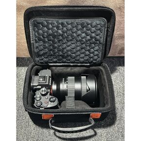 Camera bag case for sony a7m4 and silimar mirrorless camera, custom compartment for a74 camera,
