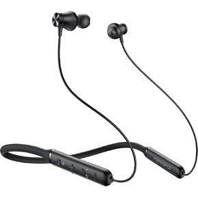 HomeSpot JY300 Wireless Neckband Headphones, Bluetooth Auracast Ready with App Enhanced, Support aptX HD & LC3 Audio, 40-Hour Battery, for Gaming, Workouts & Commute