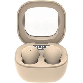 Loluka Ultra Small in-Ear Wireless Invisible Smallest Bluetooth Earbuds for Sleep Comfortable and Fitable for All Type Ears True Wireless Earbuds Stereo Sound IPX4 Waterproof