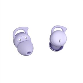 Invisible Sleep Headphones, Sleep Earbuds for Side Sleepers, Mini Noise Blocking Sleepbuds, Bluetooth 5.3 Wireless Earbuds for Sleeping, Working, Purple