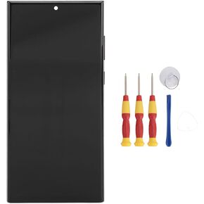 S22 Ultra Screen Replacement, LCD Cell Phone Digitizer Screen Touch Assembly Replacement with Frame, Tools, Replacement for S22 Ultra
