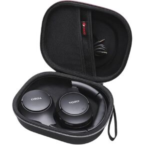 XANAD Hard Case Compatible with Skullcandy Crusher Evo, Hesh ANC, Hesh Evo, Crusher ANC 2, Crusher, Riff 2, Riff Bletooth Wireless Headphones (Black)