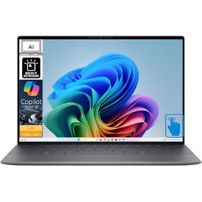 Dell XPS 13 AI PC Laptop 13.4" Touchscreen 2.8K Display (Qualcomm Snapdragon X Elite X1E-80-100, 16GB LPDDR5X, 512GB M.2 PCIe SSD, Qualcomm Adreno, Backlit KB, Fingerprint, WiFi 7, Win 11 Pro) in Kuwait