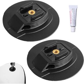 2 Pack Surfboard Camera Mount Base Replacement Support Stand Holder Bracket for GoPro Hero Osmo Paddle Board SUP Kayak Bodyboard Wakeboard Foam Action Cam Beach Wave Surfing Kit