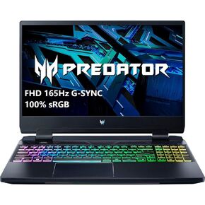 acer Predator Helios 300 Gaming Laptop, Intel 14-Core i7-12700H, 15.6" FHD 165Hz IPS Display, NVIDIA GeForce RTX 3060, 32GB DDR5 2TB SSD, Per-Key RGB Backlit KB, Thunderbolt 4, WiFi 6E, Win11 Home