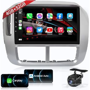 5G WiFi 8 Core Car Radio Stereo for Honda Pilot 2006-2008: 9 Inch 1280 * 800 HD Touch Screen 4+32G Head Unit Replacement with Backup Camera - Upgrade 5G Wireless Carplay GPS FM SWC Bluetooth 5.0