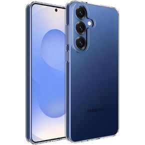 Silicone Clear Compatible with Samsung Galaxy S25 Case.Soft Slim Fit Transparent Plastic TPU Protective Silicone Cover Phone Cases for Samsung Galaxy S25 [Slim Thin ]