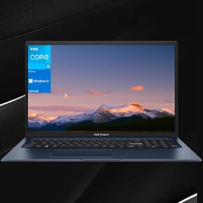 ASUS Vivobook 17 Daily Traditional Laptop, 17.3" FHD Display, Intel Core i3-1215U, Intel UHD Graphics, 20GB RAM, 1TB SSD, HDMI, Webcam, Wi-Fi, Windows 11 Home, Blue