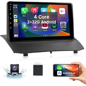 Radio Leadfan Car Radio for Ford Fiesta 2009-2014 Stereo Placement مع Carplay Wireless Android Auto ، 9 بوصة الشاشة التي تعمل باللمس الداخلية WiFi WiFi GPS Mirrorlink SWC FM Clame in Kuwait