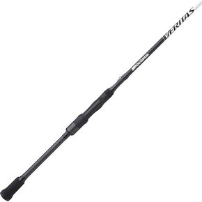 Abu Garcia 7' Veritas Spinning Fishing Rod, 2 Piece Rod, 6-12 lb Line Rating, Medium Rod Power, Fast Action, 3/16-5/8 oz Lure Rating
