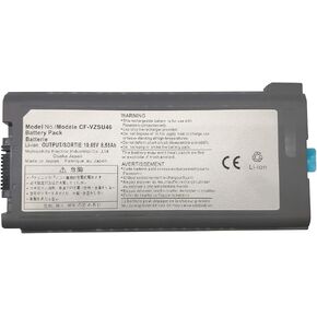 CF-VZSU46 CF-VZSU46AU New 9Cell Laptop Battery Replacement for Panasonic Toughbook CF-30 CF-31 CF-53 CF-VZSU46 CF-VZSU46AU CF-VZSU46R CF-VZSU72U CF-VZSU71U CF-VZSU1430U 10.65V 8.55Ah