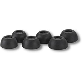 Comply TrueGrip TW-300-B Universal Replacement Earbud tip for Most True Wireless Devices; Compatible with Anker Soundcore Liberty Air 2 Pro, Nothing Ear (1), JBL Live Pro and More (Assorted, 3 Pairs)