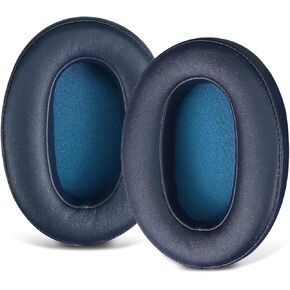 Replacement Earpads for Sony WH-XB900N(WH-XB900) Headphones,Ear Pads Cushions with Noise Isolation Memory Foam,Soft Protein Leather-Blue