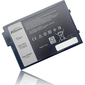 7WNW1 Laptop Battery Replacement for Dell Latitude 5424 5420 Rugged Latitude 7424 Rugged Extreme P137G P85G P86G P137G001 P137G002 GK3D3 DMF8C DMF0C DMF8C DP3KF 0DMF8C 451-BCHV 11.4V 51Wh