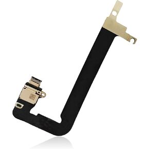 A1534 I/O USB-C Power Board Jack Flex Cable 821-00482-A 821-00482-05 821-00828-A Replacement for MacBook Retina 12" A1534 2016-2017 Year DC Power Jack Cable