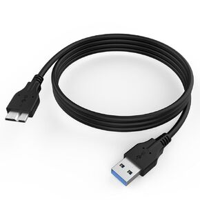 USB 3.0 Micro B Cable, Replacement UC-E22 IFC-150U II Camera Cable Compatible with Nikon D5 D500 D800 D800E D810 D810A D850, Canon 5DS, EOS 5D IV, EOS 7D Mark II, Data Transfer and Charging Cable Cord