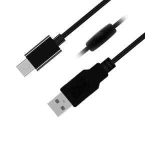 LOKEKE USB Type C Power Cable - USB A to C Male to Male ON/OFF Switch Charging Charger Cable Wire Cord for Smartphones Pad(1.2M)