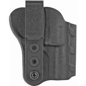 DeSantis Gunhide Gunhide, 137, Slim-Tuk, Inside The Pants Holster, Fits Rufer LCR, LCRx with 1 7/8" Barrel, Black Kydex, One Size (137KJN3Z0)