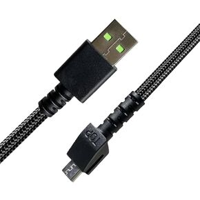 Mouse USB Charging Cable Compatible with Razer Naga Pro 20000 DPI,Razer DeathAdder V2 Pro,Razer Viper Ultimate, Razer Basilisk Ultimate,Razer Hyperspeed Lightest Cyberpunk 2077 Mouse USB Charger Cord