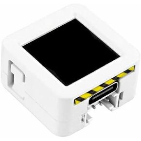 M5Stack Official ATOMS3 Super Small ESP32-S3 Dev Kit with 0.85-inch Screen, White