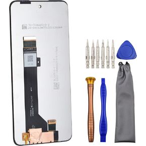 Complete Screen LCD Digitizer Touch Assembly Replacement for Motorola Moto G53 Motorola Moto G53 XT2335-2 Black 6.5"