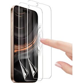 for iPhone 16 Pro Max 6.9 inch Ultra Thin Screen Protector Film Transparency Hydrogel Film Not Glass 2024 iPhone - 2 Pcs