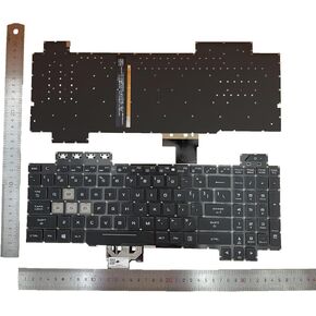Laptop Replacement US Layout RGB Backlight Keyboard for Asus TUF Gaming FX505 FX505DD FX505DV FX505DU FX505DY FX505GD FX505GE FX505GM FX505GT TUF705DD TUF705DT TUF705DUFX86 Serie