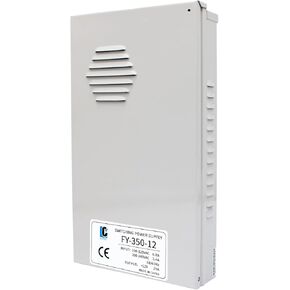 Rainproof Power Supply 12V;Input 100-120VAC or 210-240VAC;Output 12VDC 19.2A;50/60HZ;Weatherproof;Outdoor Led Power Supply