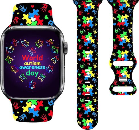 Watch Band Compatible with Apple Watch 38mm 40mm 41mm 42mm 44mm 45mm 49mm Silicone Wristbands Strap Replacement for IWatch 9 8 7 6 5 4 3 2 1 Women Men Gifts in Saudi Arabia