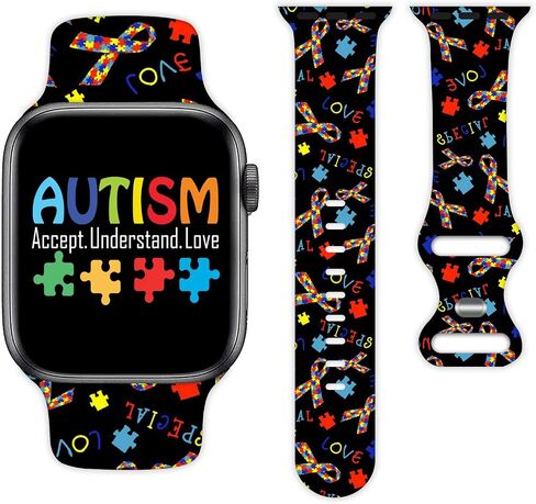 Watch Band Compatible with Apple Watch 38mm 40mm 41mm 42mm 44mm 45mm 49mm Silicone Wristbands Strap Replacement for IWatch 9 8 7 6 5 4 3 2 1 Women Men Gifts in Saudi Arabia
