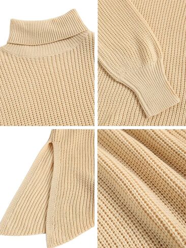 ZAFUL Women Christmas Sweater Oversized Pullover Sweaters Casual Loose Long Sleeve Knit Tops in Kuwait
