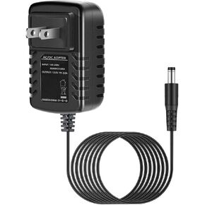 12V AC DC Power Home Adapter Charger Compatible with QUINEAR, Nekteck,Bestgift,TRIDUCNA,Reathlete,CINCOM Foot and Leg Massager with Heat Power Cord Supply
